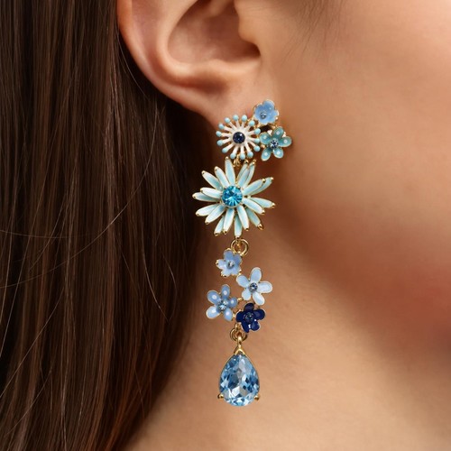 Oscar renta blaue blumen - de,