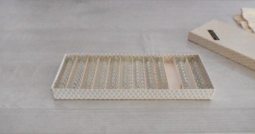 Messerhalter aus bleikristall - messerhalter,